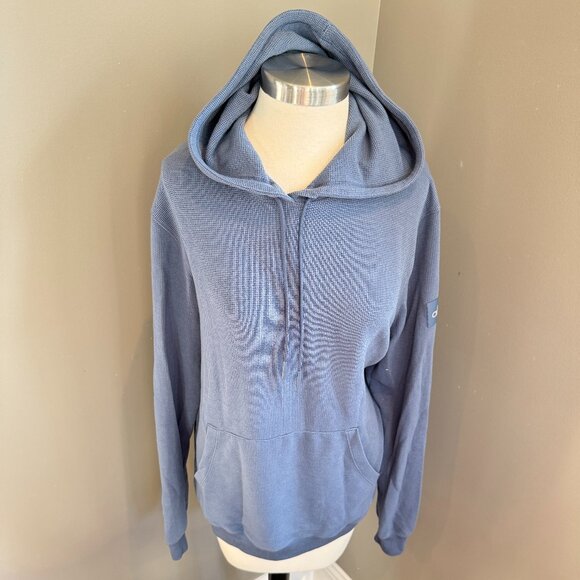 Alo Yoga Micro Waffle Fast Break Hoodie Sweatshirt - Picture 2 of 7